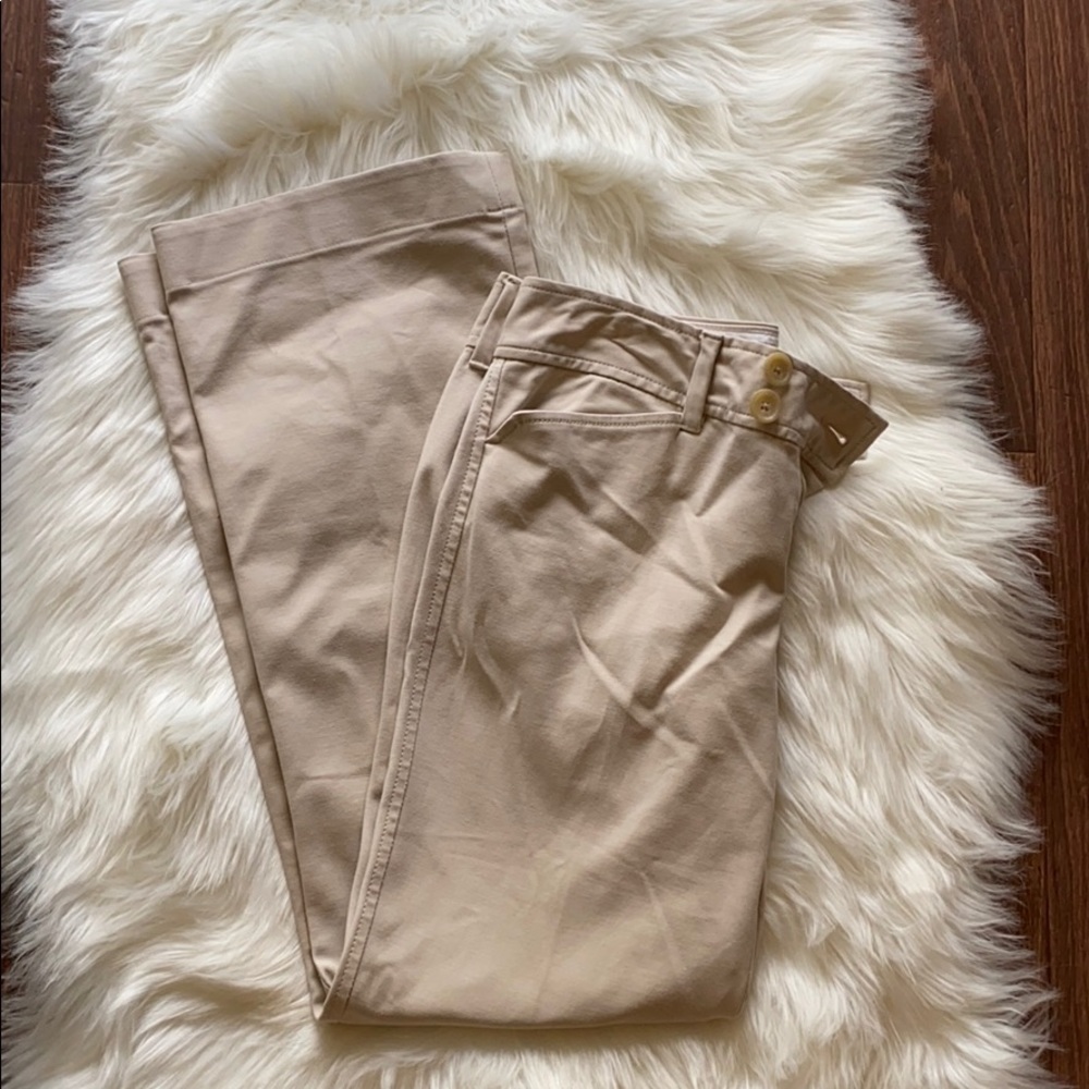 Khaki banana republic Martin size 4 slacks